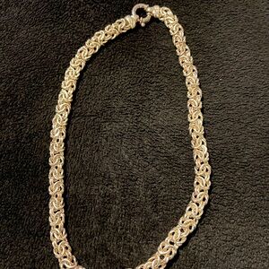 LIMITED TIME ONLY ! 40% OFF 
Milor Italy 925 Sterling Silver Byzantine Necklace